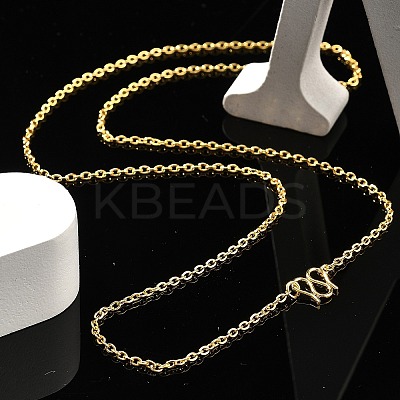 2MM 304 Stainless Steel Cable Chain Necklaces for Men Women NJEW-G160-05G-01-1