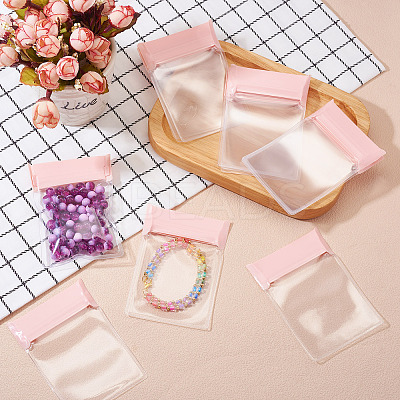 15Pcs Rectangle EVA Resealable Packaging Bags ABAG-TA0001-28B-1