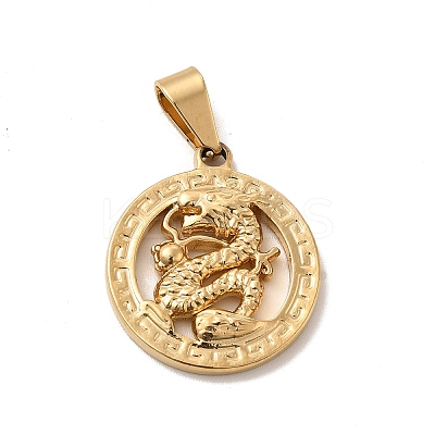 PVD Vacuum Plating 201 Stainless Steel Pendants X-STAS-K250-27-1