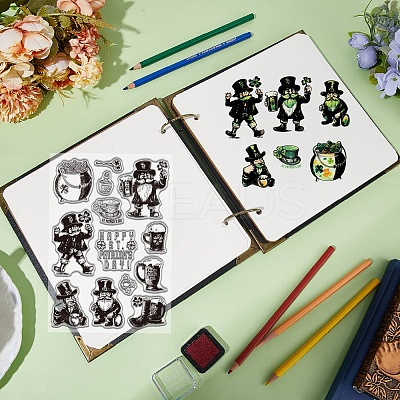 Plastic Stamps DIY-WH20018-0349-1