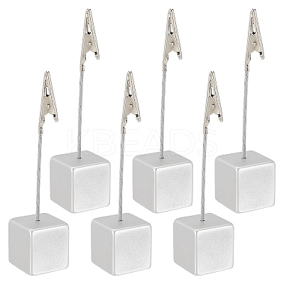 Square Base Resin Memo Holders AJEW-WH0141-04A-1