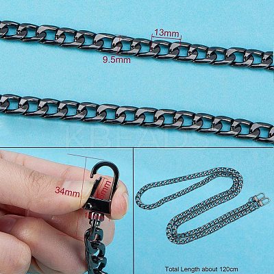 Bag Strap Chains IFIN-PH0024-03B-9x120-1