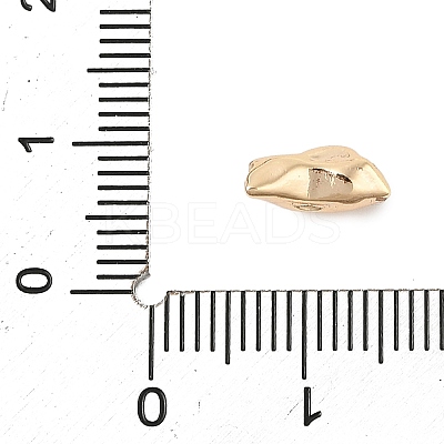 Nuggets Brass Beads KK-F889-01G-02-1