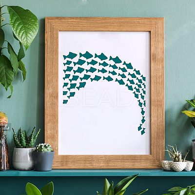 Plastic Reusable Drawing Painting Stencils Templates DIY-WH0172-166-1