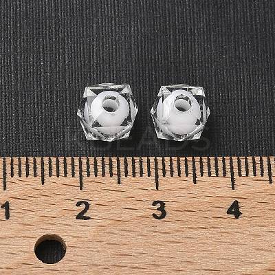 Transparent Acrylic Beads LS-TACR-S112-8mm-01-1