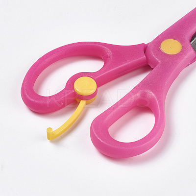 Stainless Steel and ABS Plastic Scissors TOOL-WH0100-03B-1