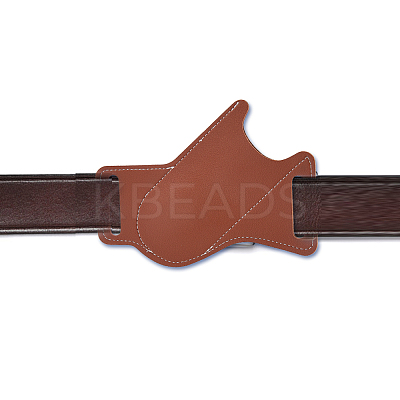 Cowhide Folding Knife Protective Case FIND-WH0126-259B-1