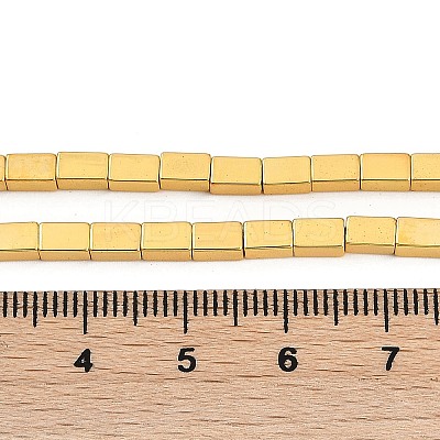 Electroplated Synthetic Non-magnetic Hematite Beads Strands G-C156-01G-1