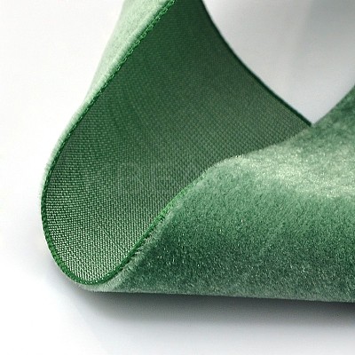 Polyester Velvet Ribbon for Gift Packing and Festival Decoration SRIB-M001-19mm-587-1