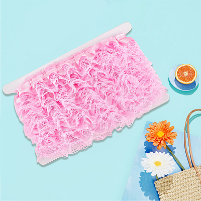 10M Polyester Fringe Lace Trim OCOR-GF0006-12A-1