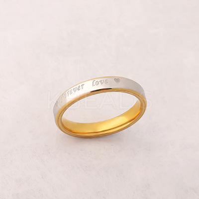 304 Stainless Steel Finger Rings RJEW-S651-02GP-1
