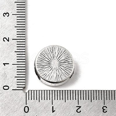 Tibetan Style Alloy Slide Charms Cabochon Settings PALLOY-Q341-04AS-LF-1