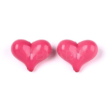 Opaque Acrylic Beads X-MACR-S373-70-A03-1