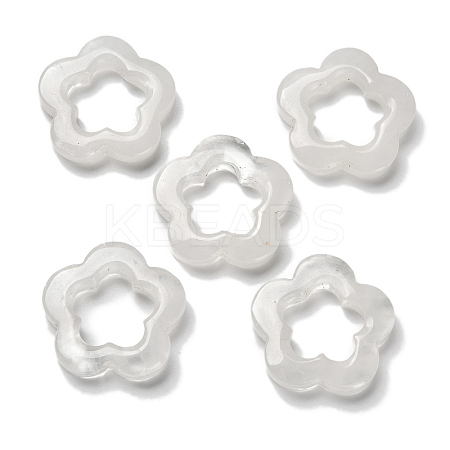 Natural Quartz Crystal Cabochons G-Q190-05A-1