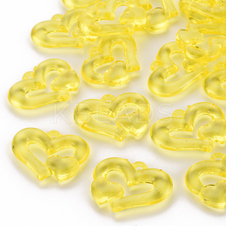 Transparent Acrylic Beads TACR-S154-57B-916-1