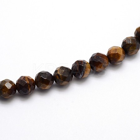 Natural Grade AB Yellow Tiger Eye Round Beads Strands G-O047-10-8mm-1
