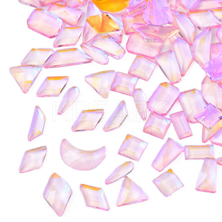 Glass Rhinestone Cabochons MRMJ-N027-053B-1