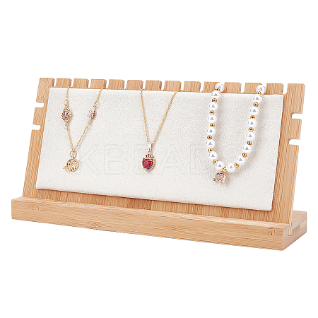  Bamboo Necklace Display Stands CON-NB0002-08-1