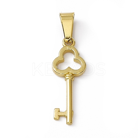PVD Vacuum Plating 304 Stainless Steel Pendants STAS-P315-06G-1