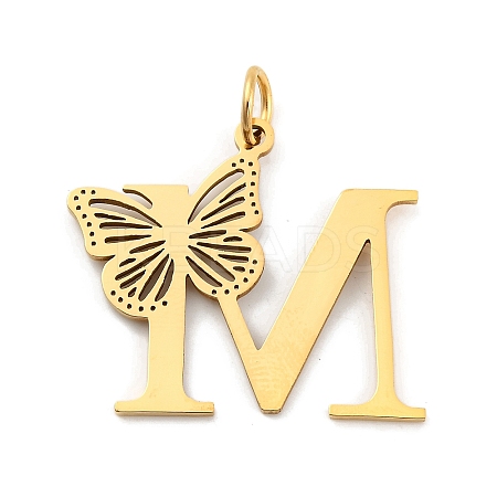 Ion Plating(IP) 201 Stainless Steel Pendants STAS-N103-184G-M-1