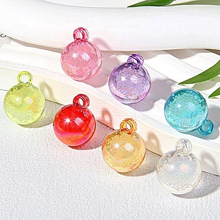 Transparent Acrylic Pendants OACR-I019-01-1