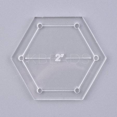Acrylic Transparent Pressure Plate DIY-WH0158-46B-1