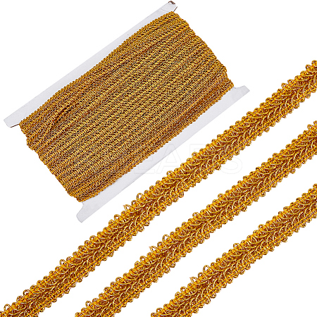 13M Metallic Yarn Ribbons OCOR-WH0058-59A-1