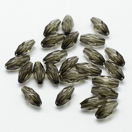 Transparent Acrylic Beads PLRC5X11MM45-1-1