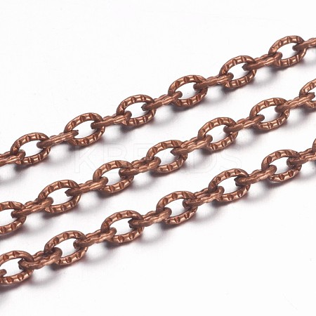 Iron Textured Cable Chains X-CHT104Y-R-1