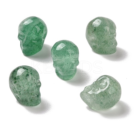 Natural Green Strawberry Quartz Beads G-C038-01D-1