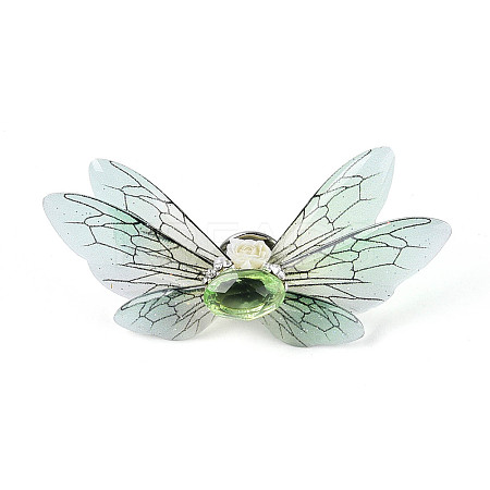 Butterfly Epoxy Resin Pins JEWB-N010-02B-1