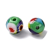 Handmade Millefiori Lampwork Beads LAMP-R003-02A-08-2