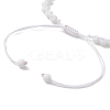 Handmade Lampwork Evil Eye & Glass Seed Beads Braided Bead Bracelets BJEW-MZ00090-6