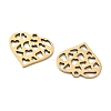 201 Stainless Steel Pendants STAS-F337-03G-2