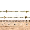 Brass Cable Chain Necklaces LS-NJEW-I247-02G-3