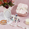 20 Yards Gold Stamping Polyester Happy Birthday to You Printed Ribbon OCOR-WH0082-243B-5