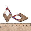 Walnut Wood Pendants FIND-Z050-02C-3