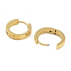 Ion Plating(IP) 304 Stainless Steel Micro Pave Clear Cubic Zirconia Huggie Hoop Earrings EJEW-C096-01E-G-2