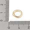 Brass Locking Jump Rings KK-S369-01G-03-3