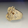 Dollar Sign Zinc Alloy Finger Rings for Men FS-WG78023-05-4