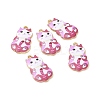 Alloy Enamel Pendants FIND-E031-02F-3