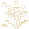 24Pcs 3 Styles Alloy Spiral Round Name Card Holder AJEW-GA0005-89LG-1