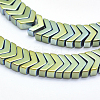 Non-magnetic Synthetic Hematite Bead Strands G-F300-19-10-2