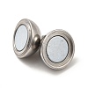 Tarnish Resistant 304 Stainless Steel Magnetic Clasps with Loops LS-STAS-K006-12mm-04C-3
