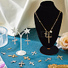 18Pcs 9 Styles Alloy with Crystal Rhinestone Pendants ALRI-TA0001-34-8