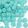 AB-Color Resin Rhinestone Beads RESI-S315-10x12-14-1