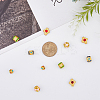 50Pcs 5 Styles Alloy Enamel Beads FIND-DC0002-45-4