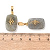 Natural Labradorite Pendants G-G461-07G-06-3