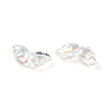 Transparent UV Plating Acrylic Beads PACR-D288-15A-2