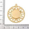 Printed 304 Stainless Steel Pendants STAS-C146-06G-01-3